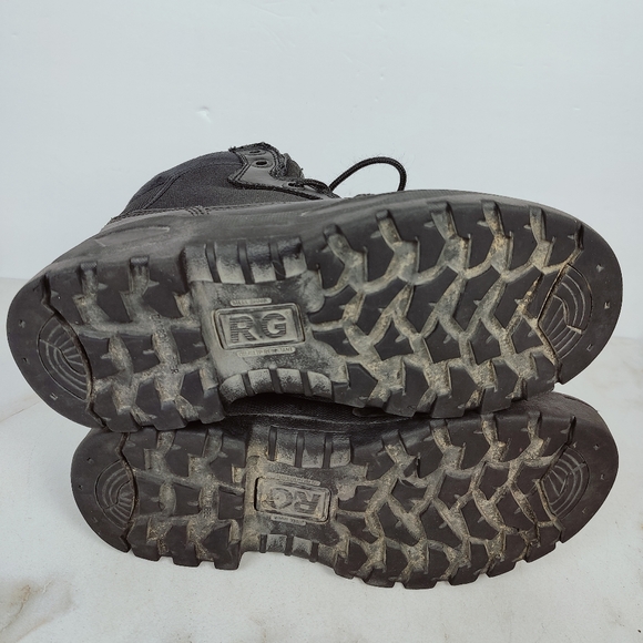 Response Gear Women's Black Leather 6" Delivery II Tactical Work Boots, 8 - Picture 9 of 10